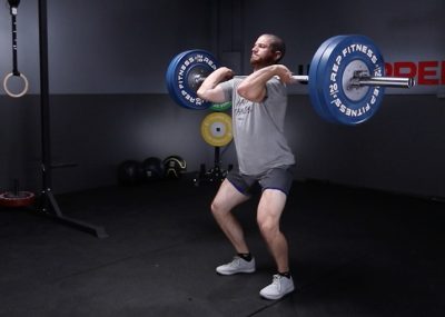 Hang Clean Squat