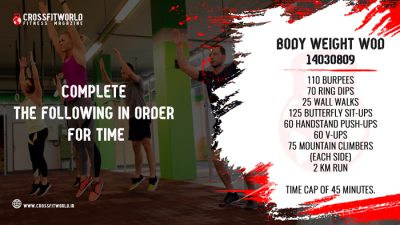 واد با وزن بدن